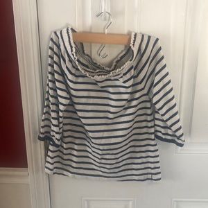 Girls crew cuts striped top size 12